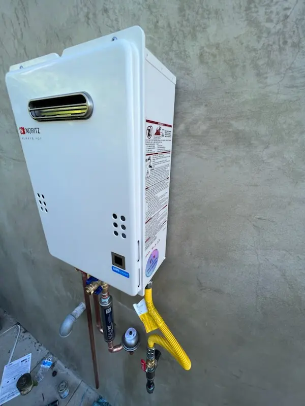 Tankless water heater installation for Norburys Landing homes