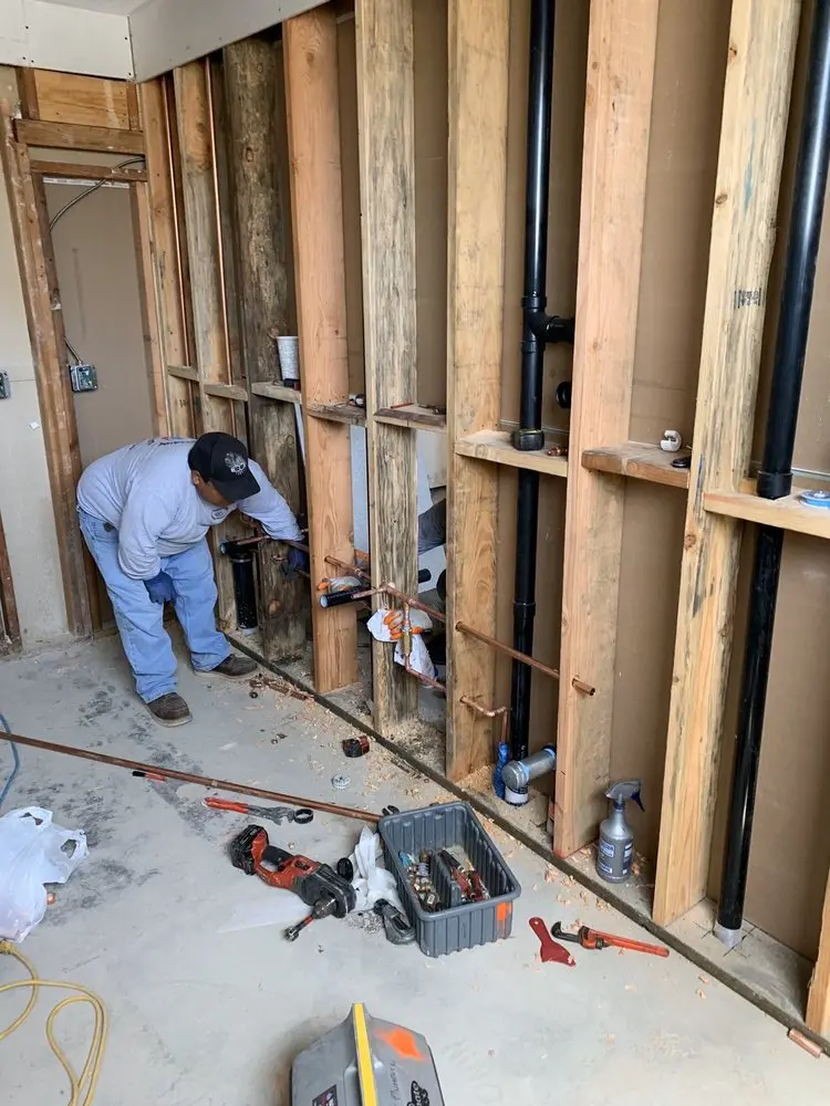 Commercial rough-in plumbing for Gas Line Repair in Norburys Landing
